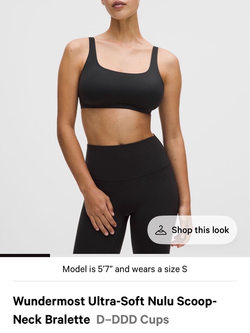 Wundermost Ultra-Soft Nulu Scoop-neck Bralette - D-DDD Cups